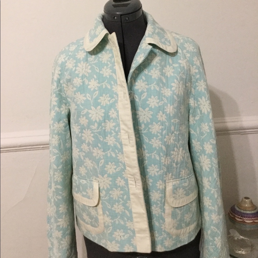 Vintage Floral Design Blazer